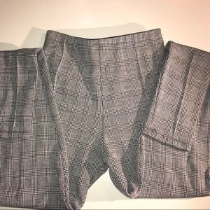 NWOT Zara plaid leggings